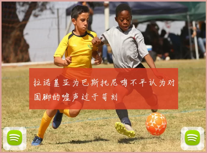 拉诺基亚为巴斯托尼鸣不平认为对国脚的嘘声过于苛刻